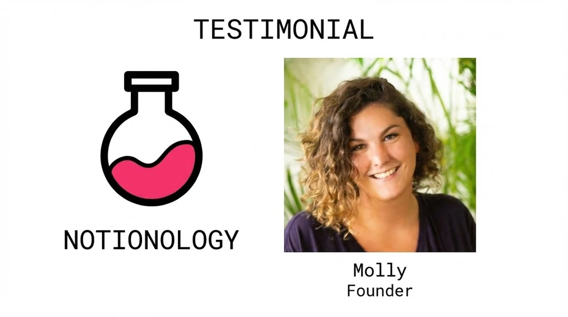 Molly Jones testimonial video